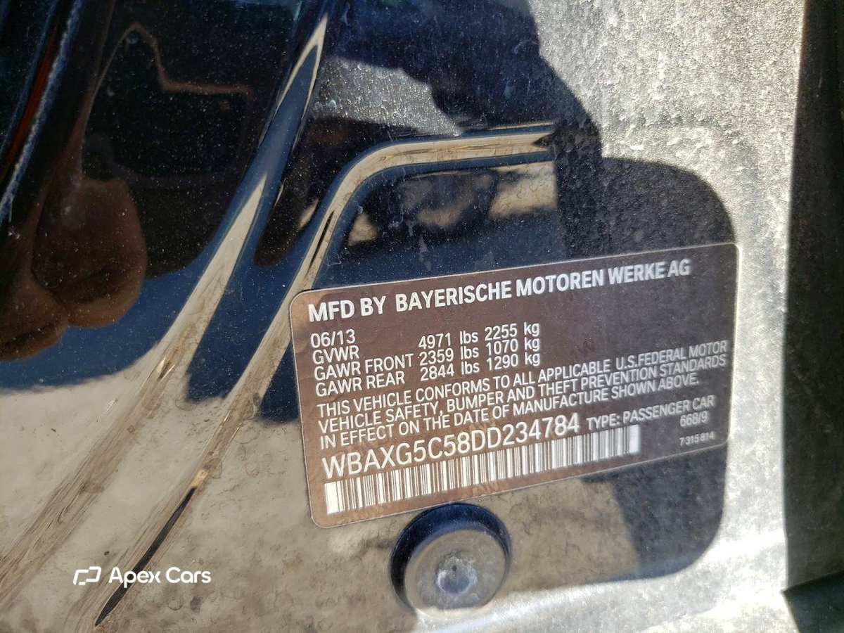BMW Series 5 2013