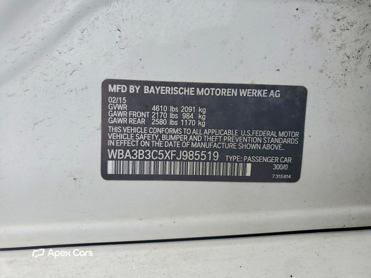 BMW Series 3 2015