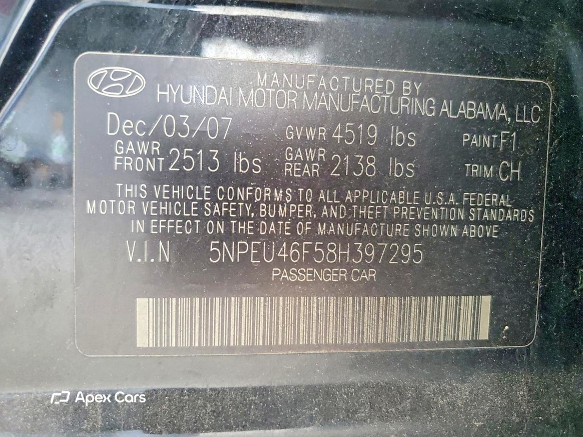 Hyundai Sonata 2008