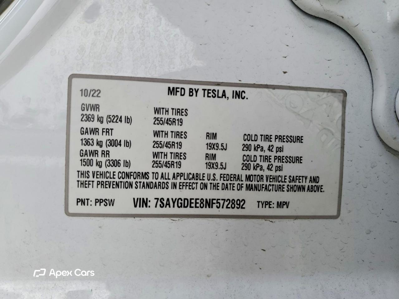 Tesla Model Y 2022