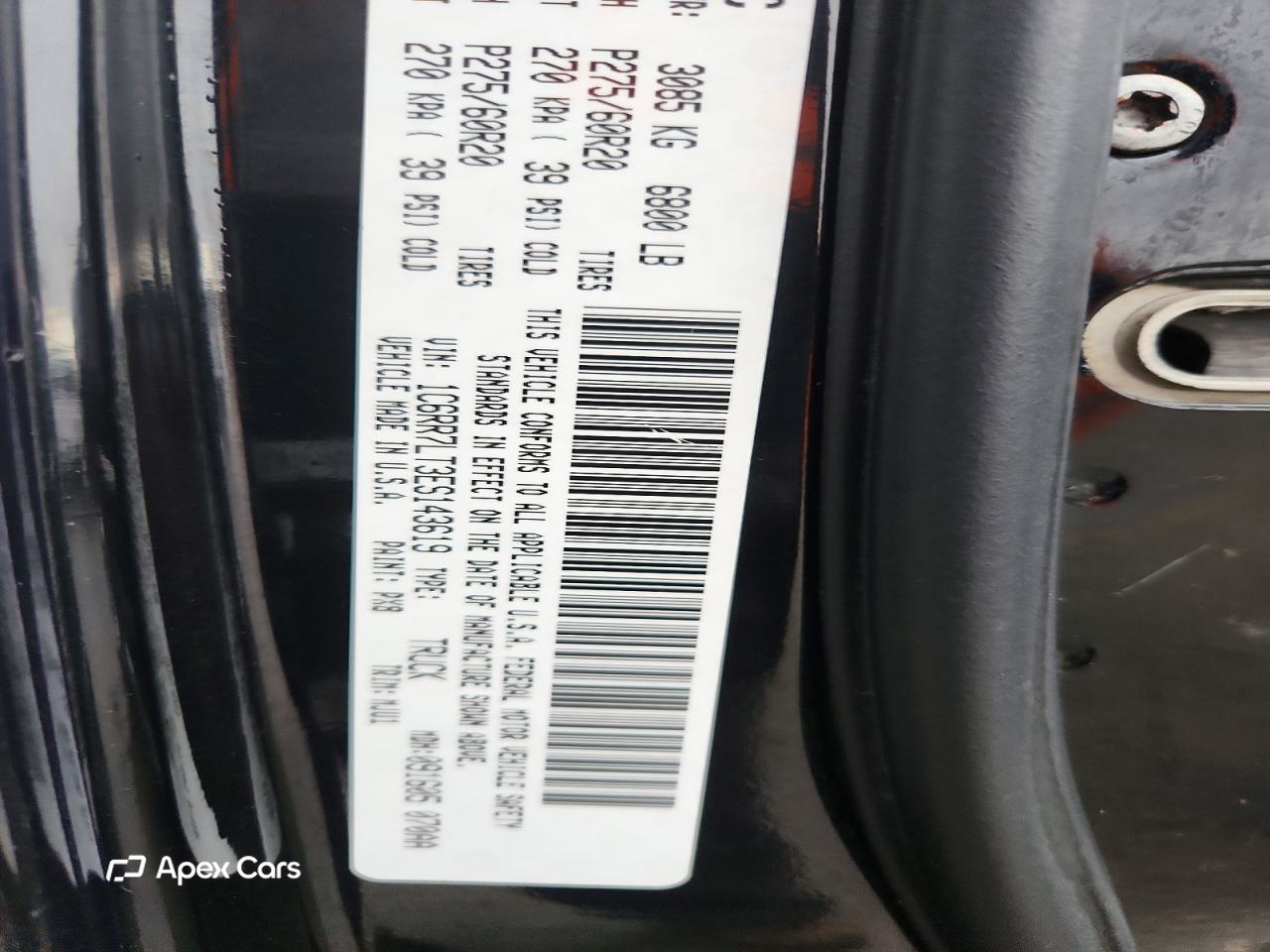 RAM 1500 2014
