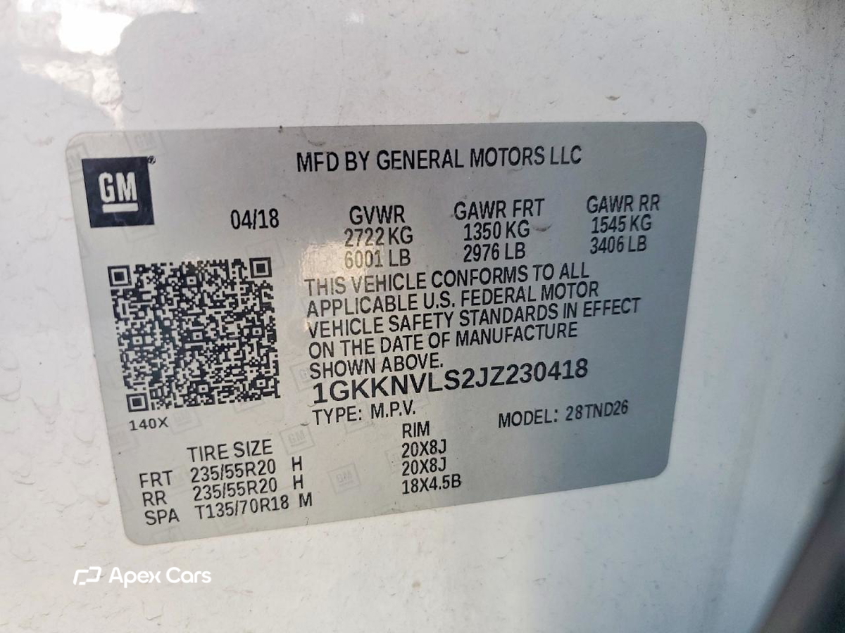 GMC Acadia 2018