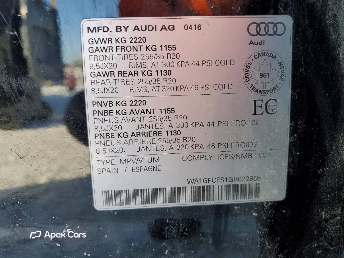 Audi Q3 2016