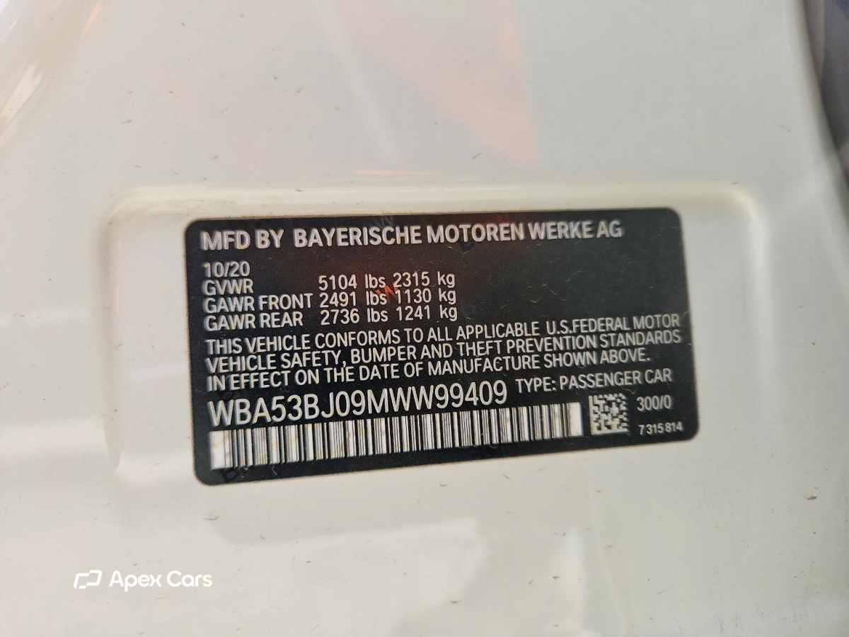 BMW Series 5 2021