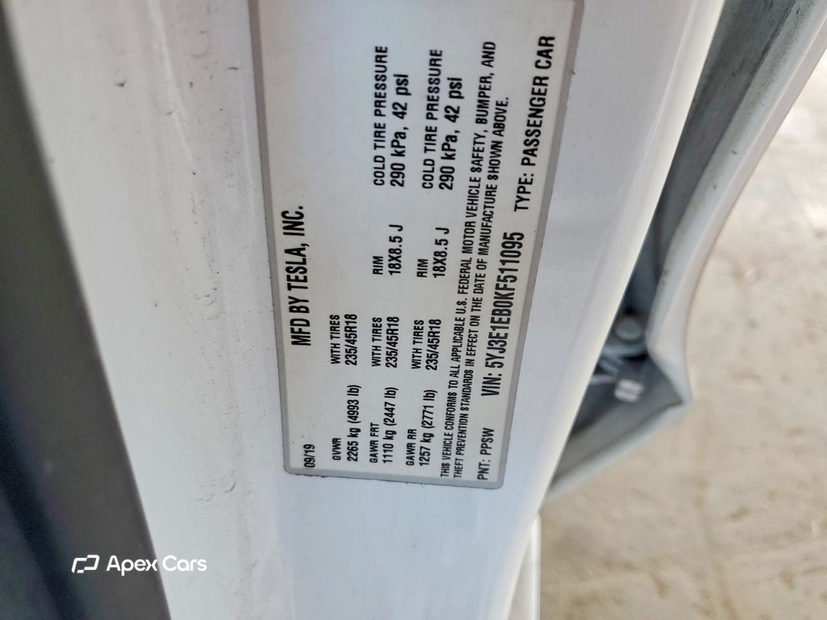 Tesla Model 3 2019