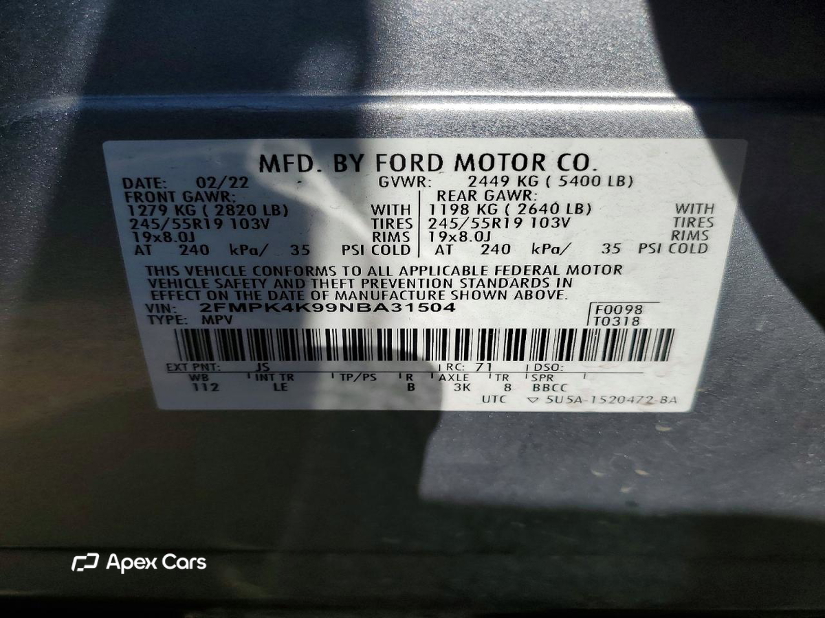 Ford Edge 2022