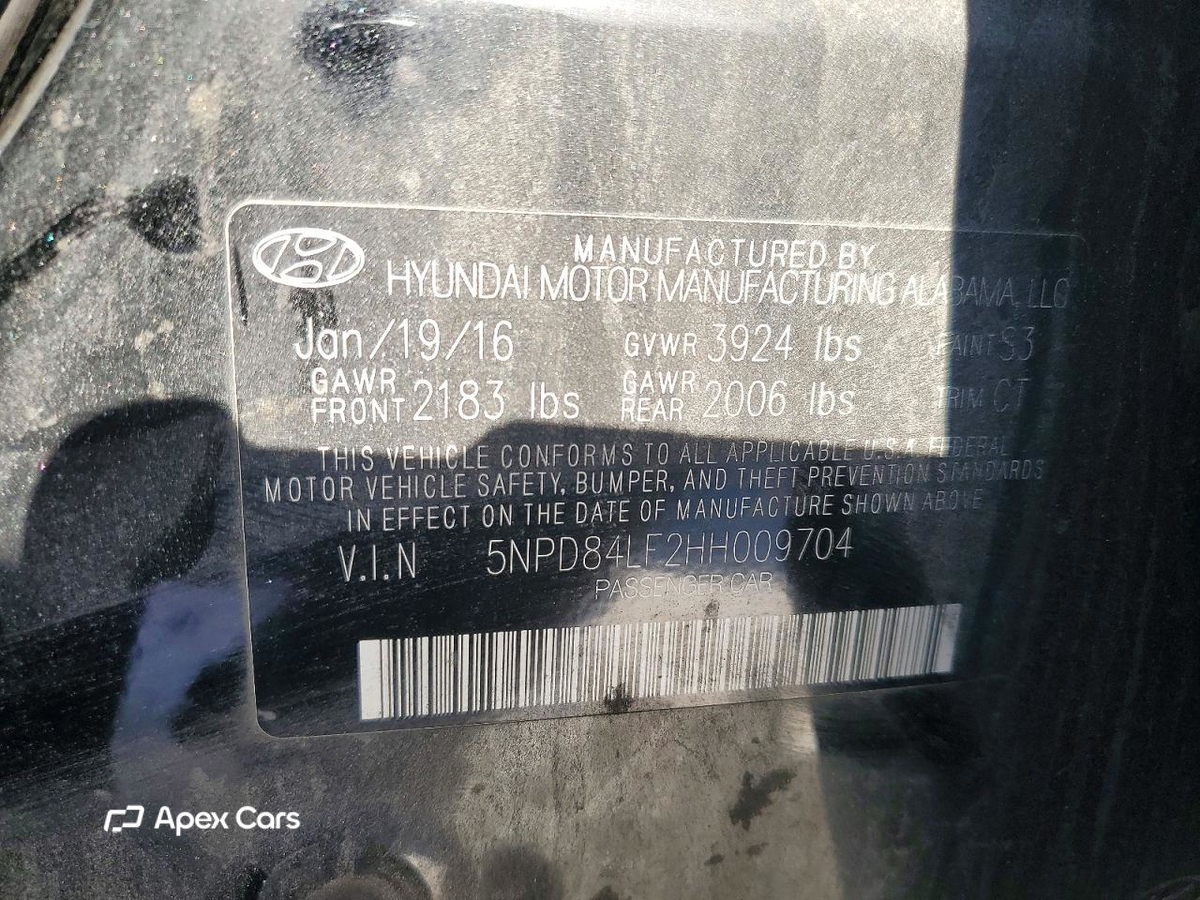 Hyundai Elantra 2017