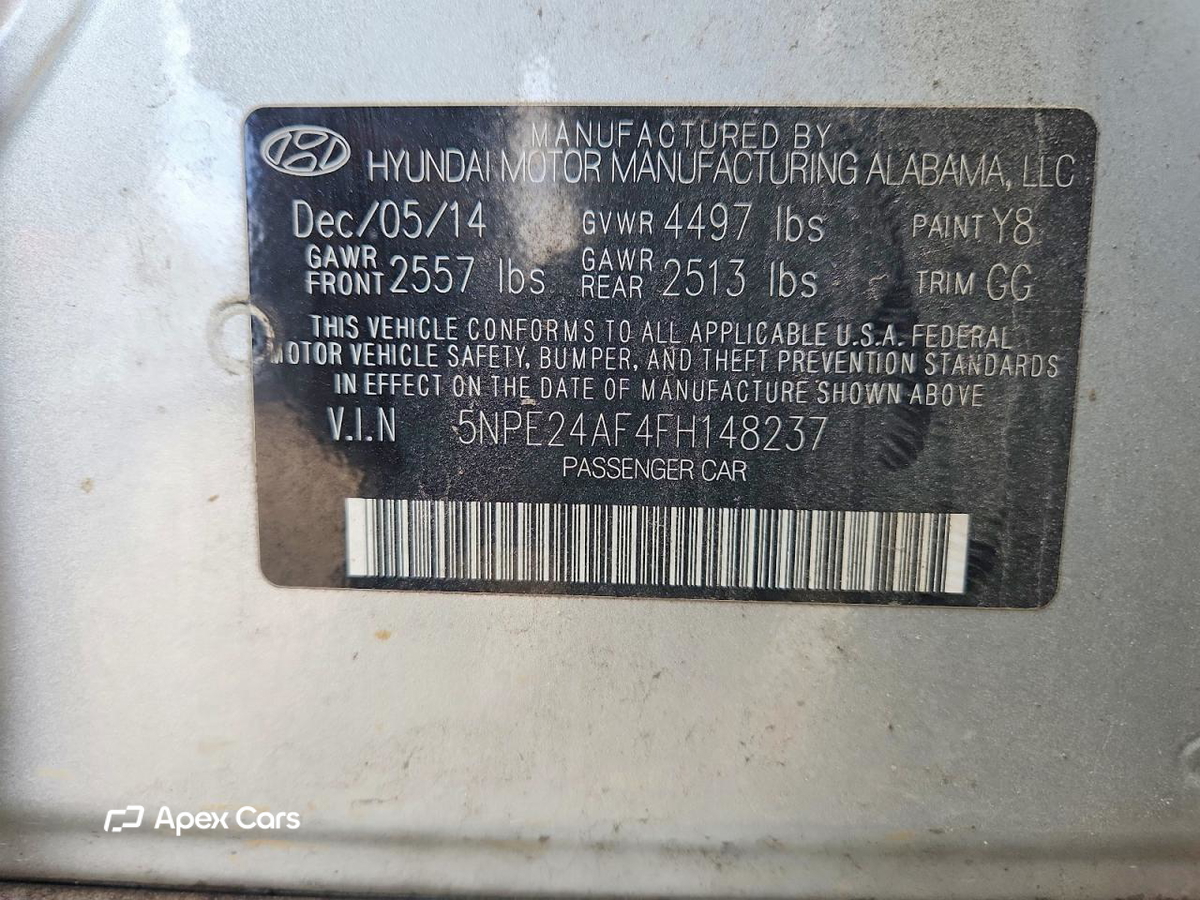 Hyundai Sonata 2015