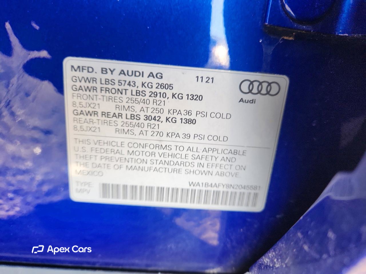 Audi Q5 2022