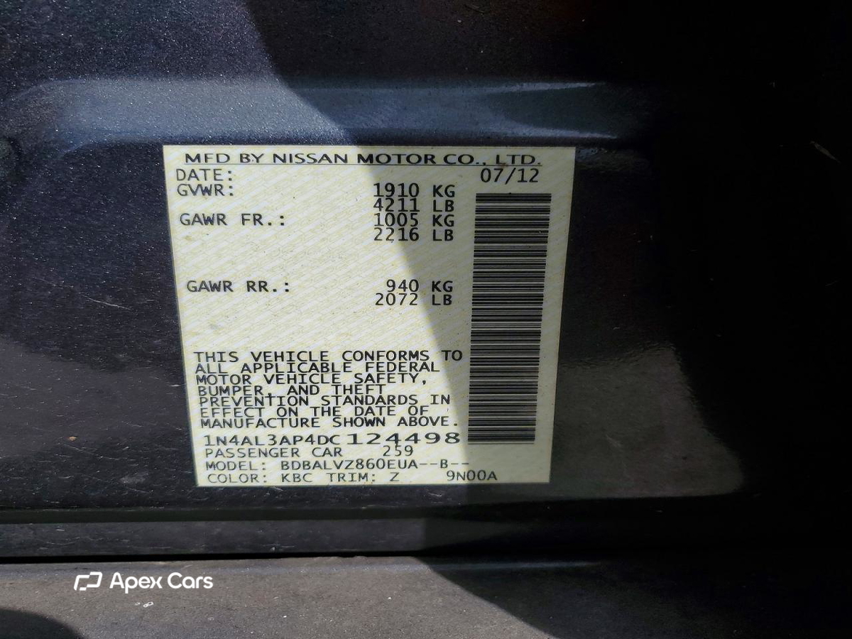 Nissan Altima 2013