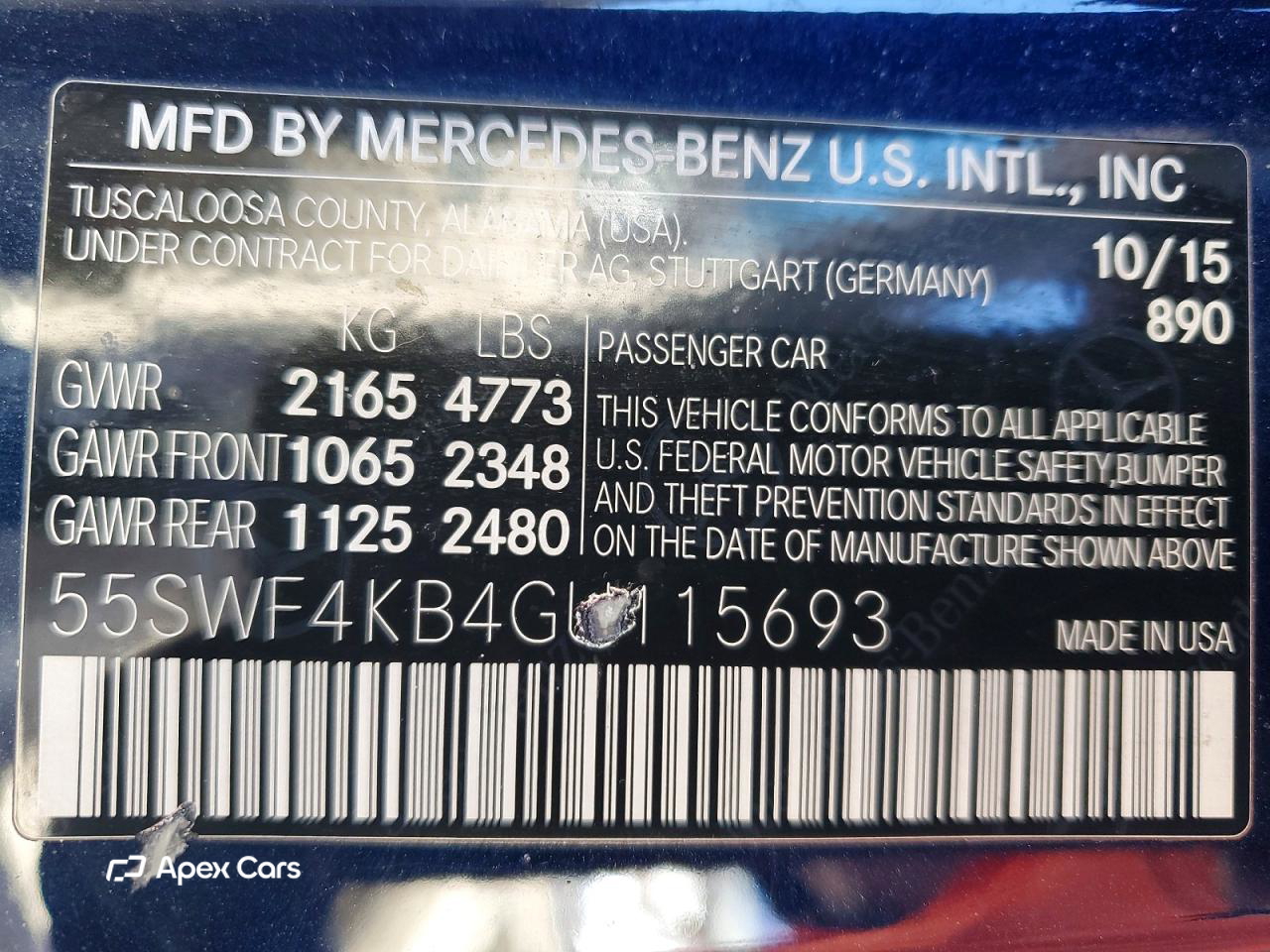 Mercedes-Benz C-klasse 2016