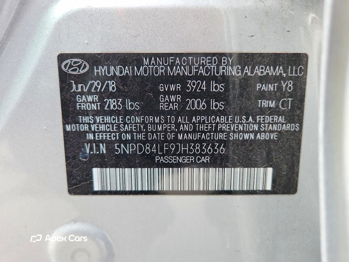 Hyundai Elantra 2018