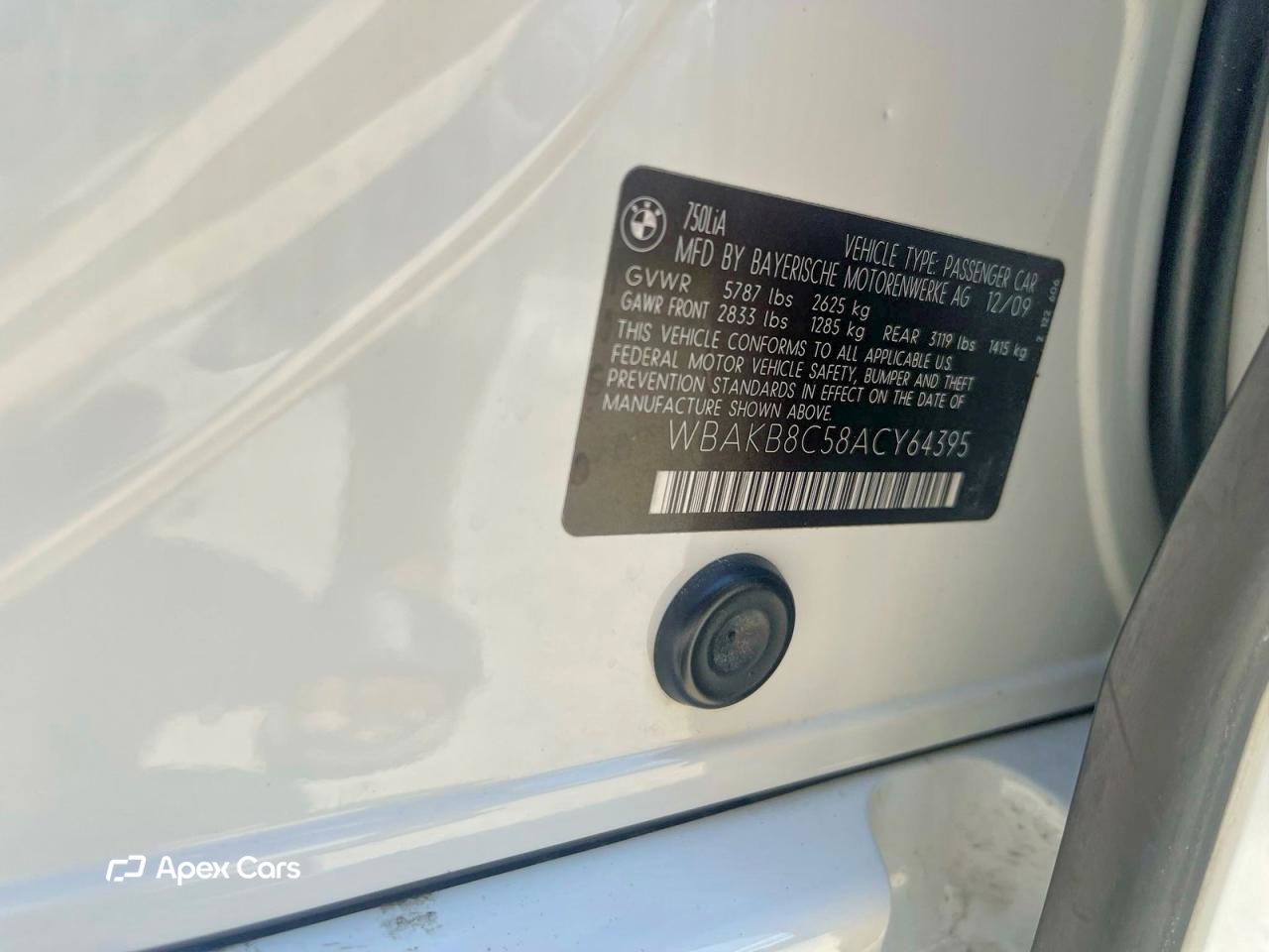 BMW Series 7 2010