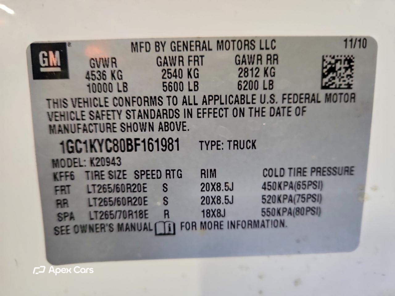 Chevrolet Silverado 2011