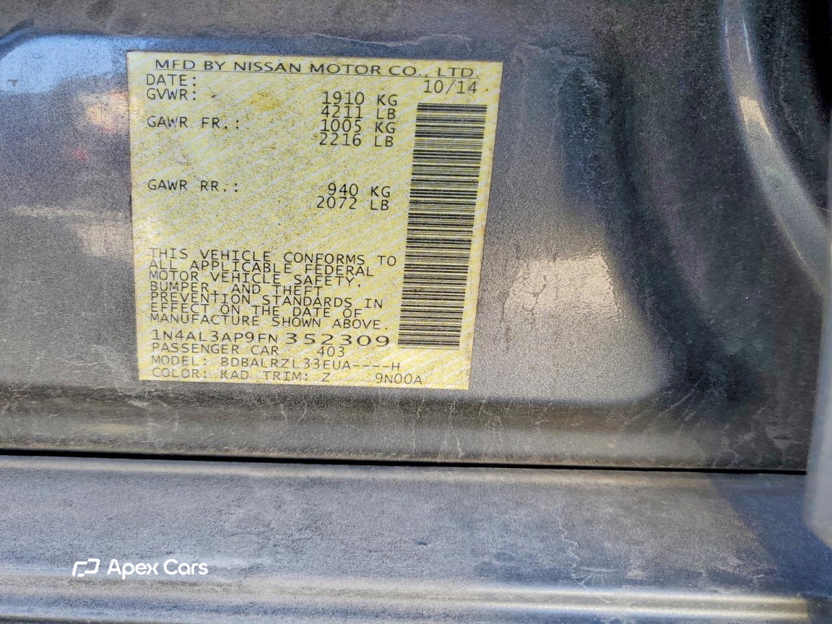 Nissan Altima 2015