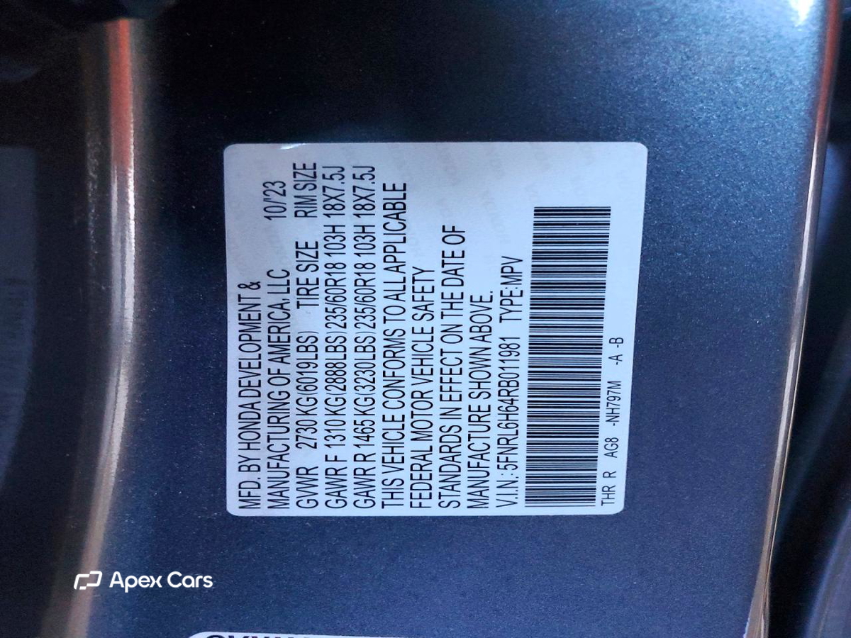 Honda Odyssey 2024