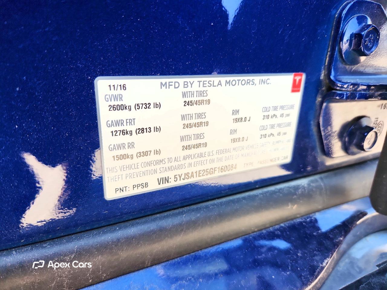 Tesla Model S 2016