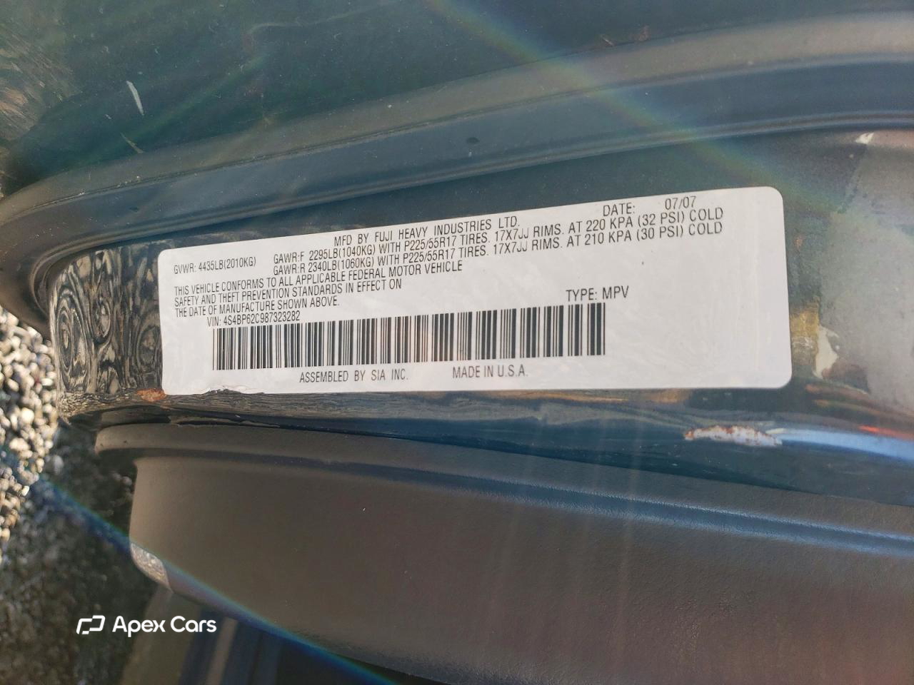 Subaru Outback 2008
