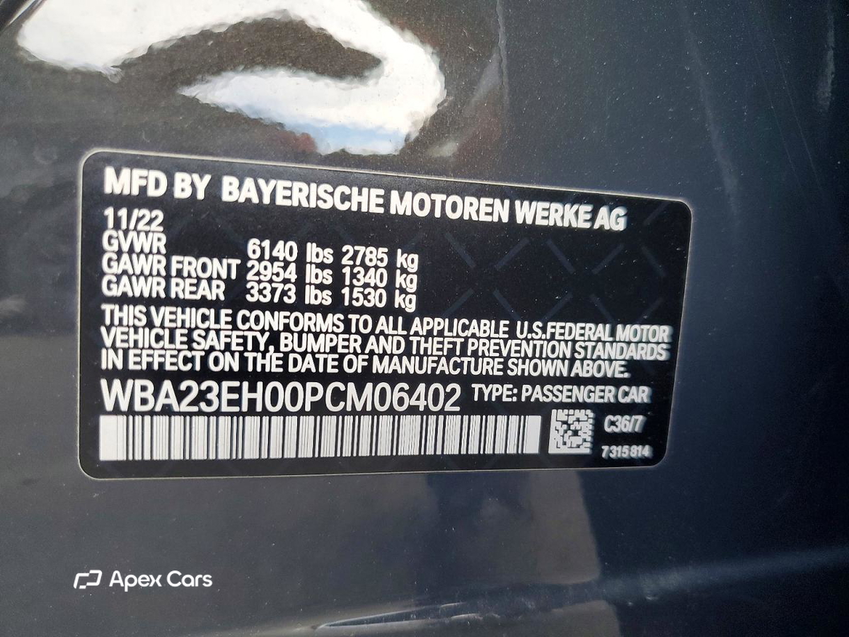 BMW Series 7 2023