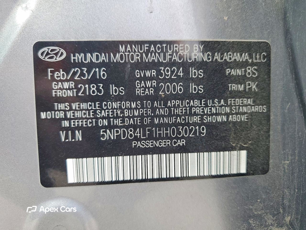 Hyundai Elantra 2017