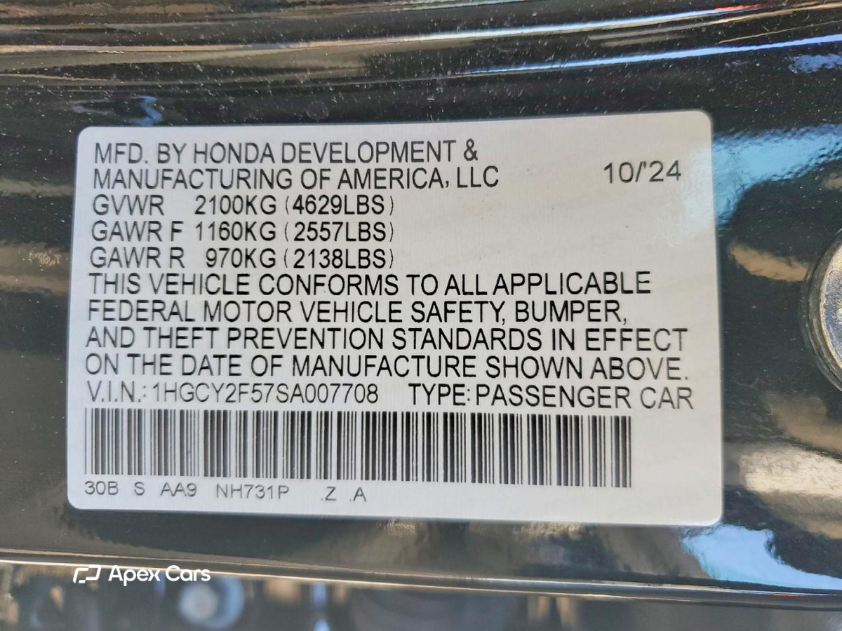 Honda Accord 2025