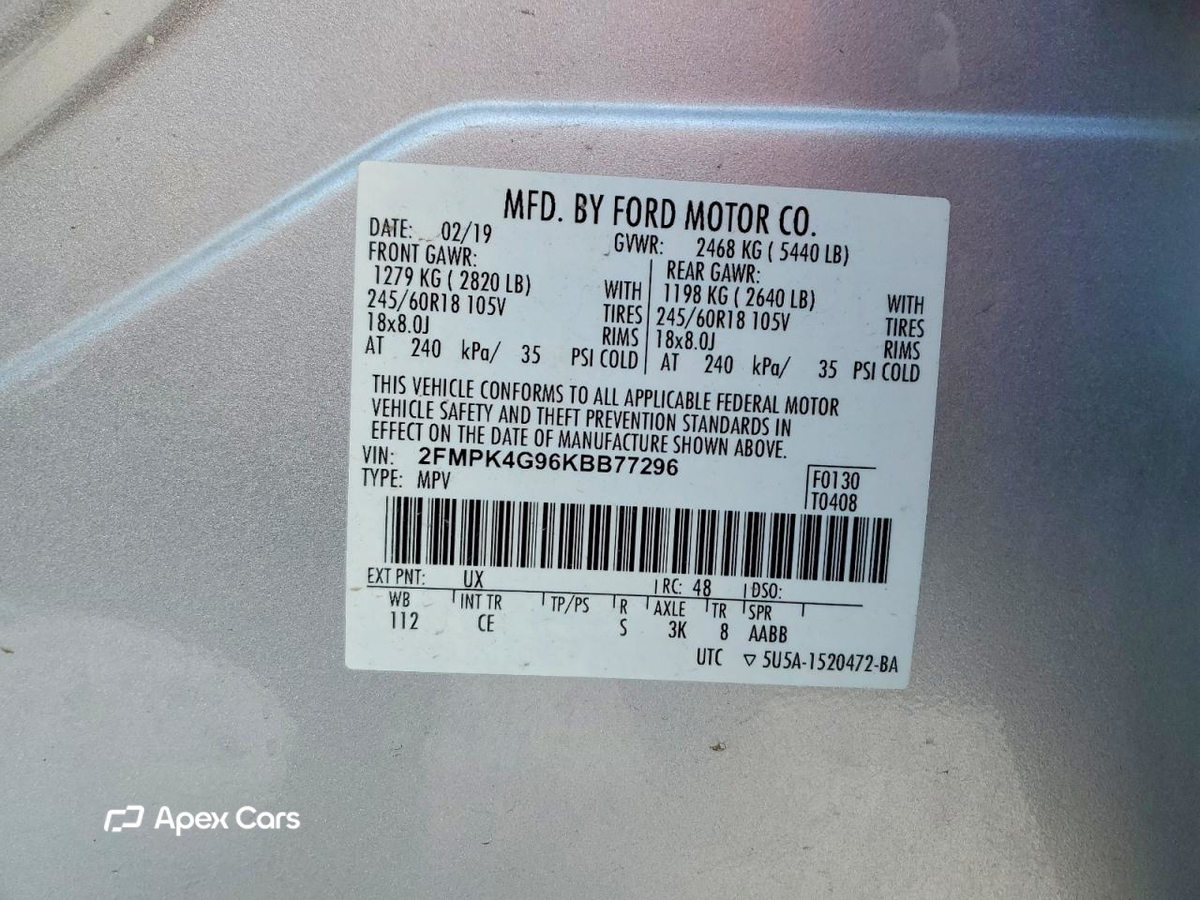 Ford Edge 2019