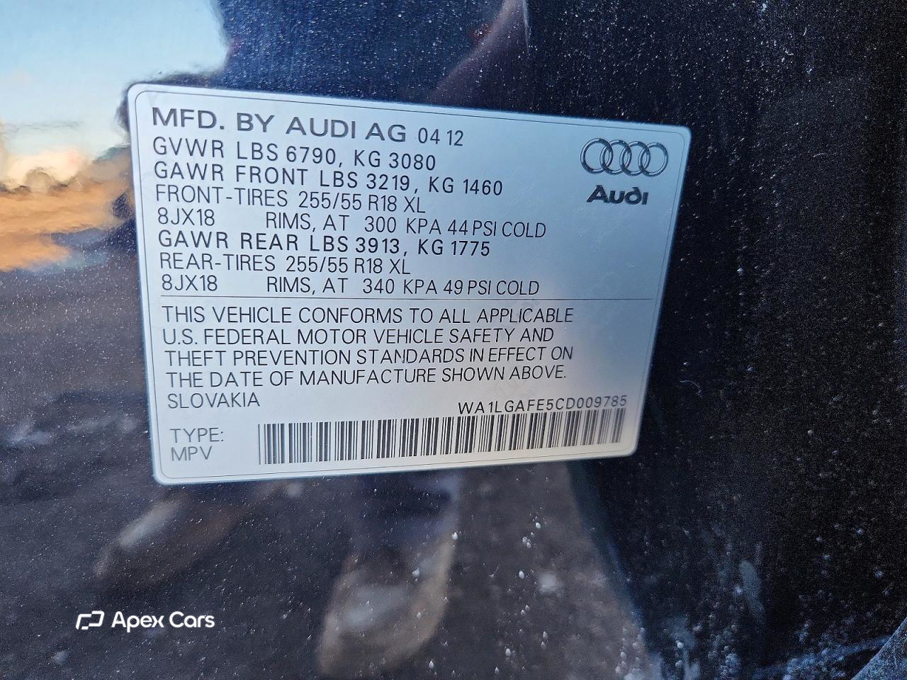 Audi Q7 2012