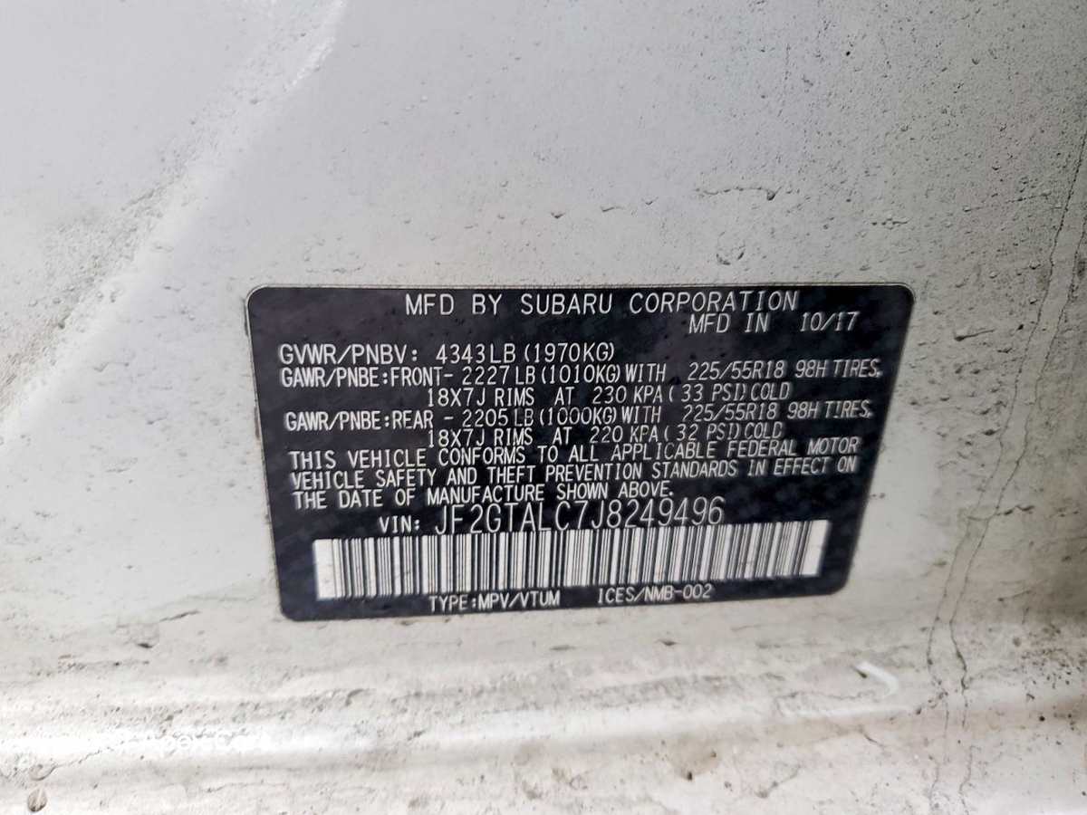 Subaru XV 2018