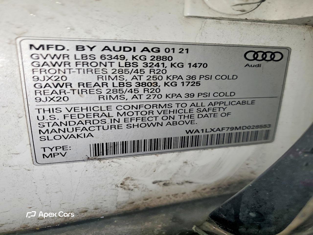 Audi Q7 2021