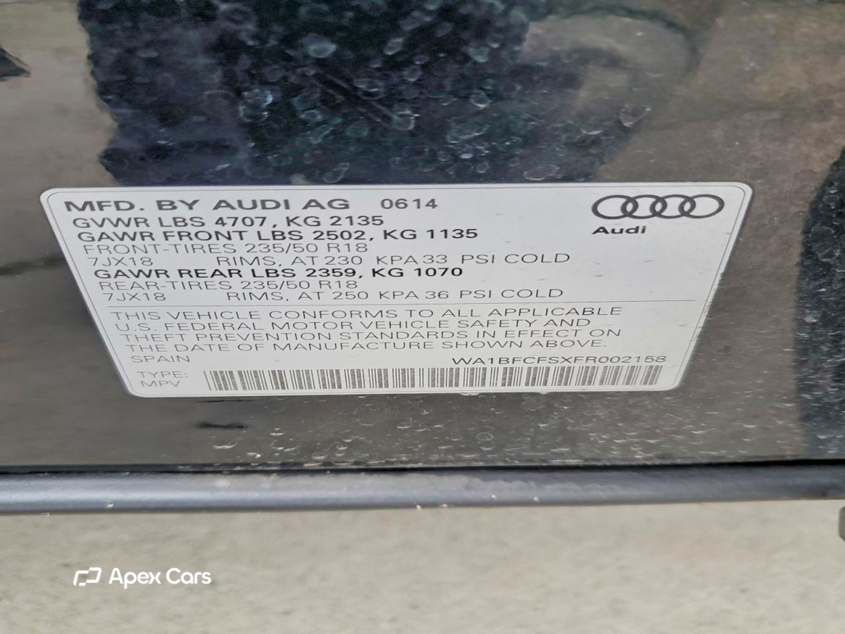 Audi Q3 2015