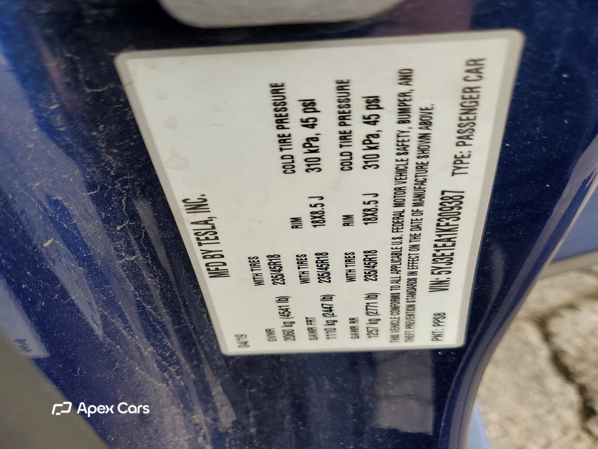Tesla Model 3 2019