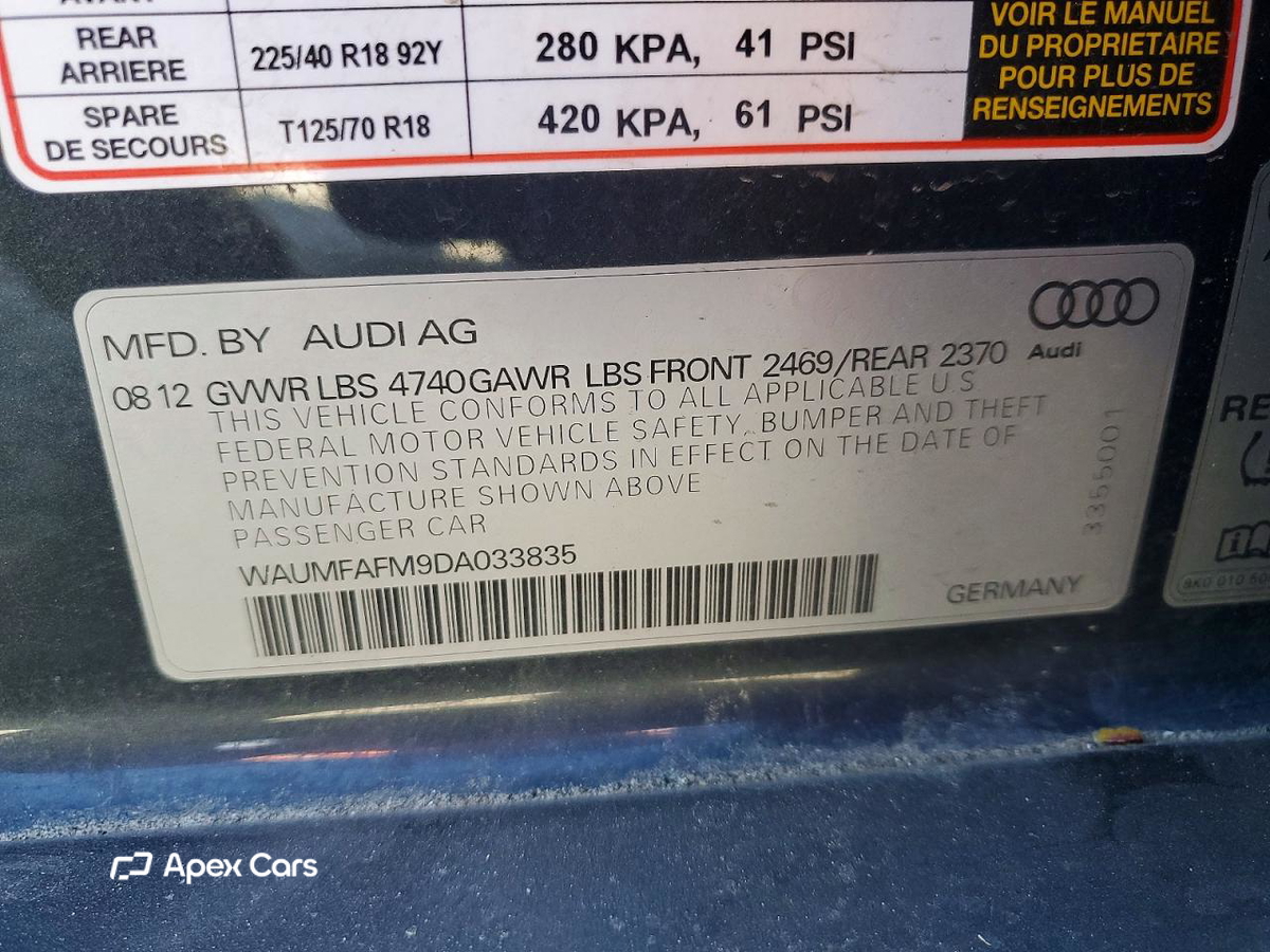 Audi A3 2013