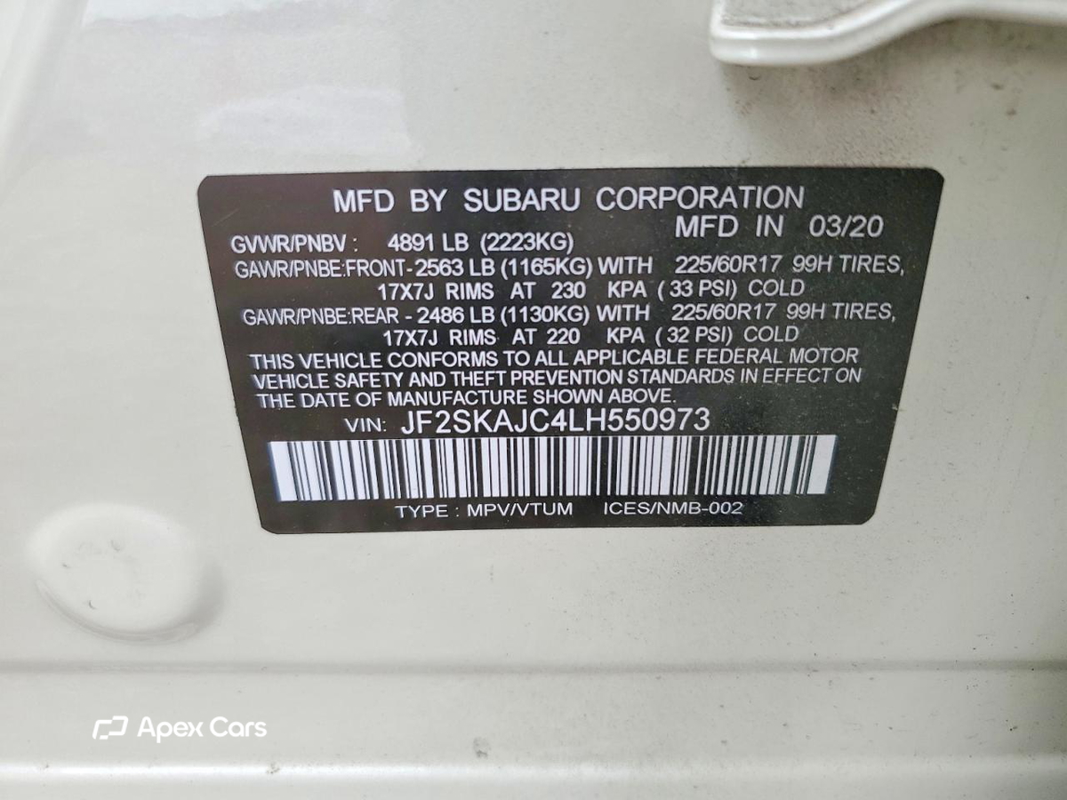 Subaru Forester 2020