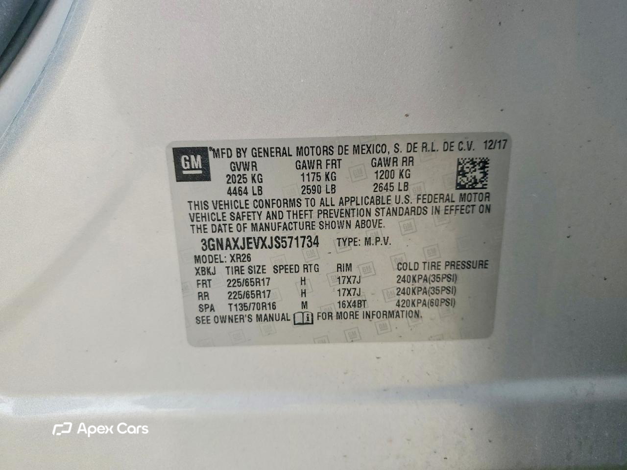 Chevrolet Equinox 2018