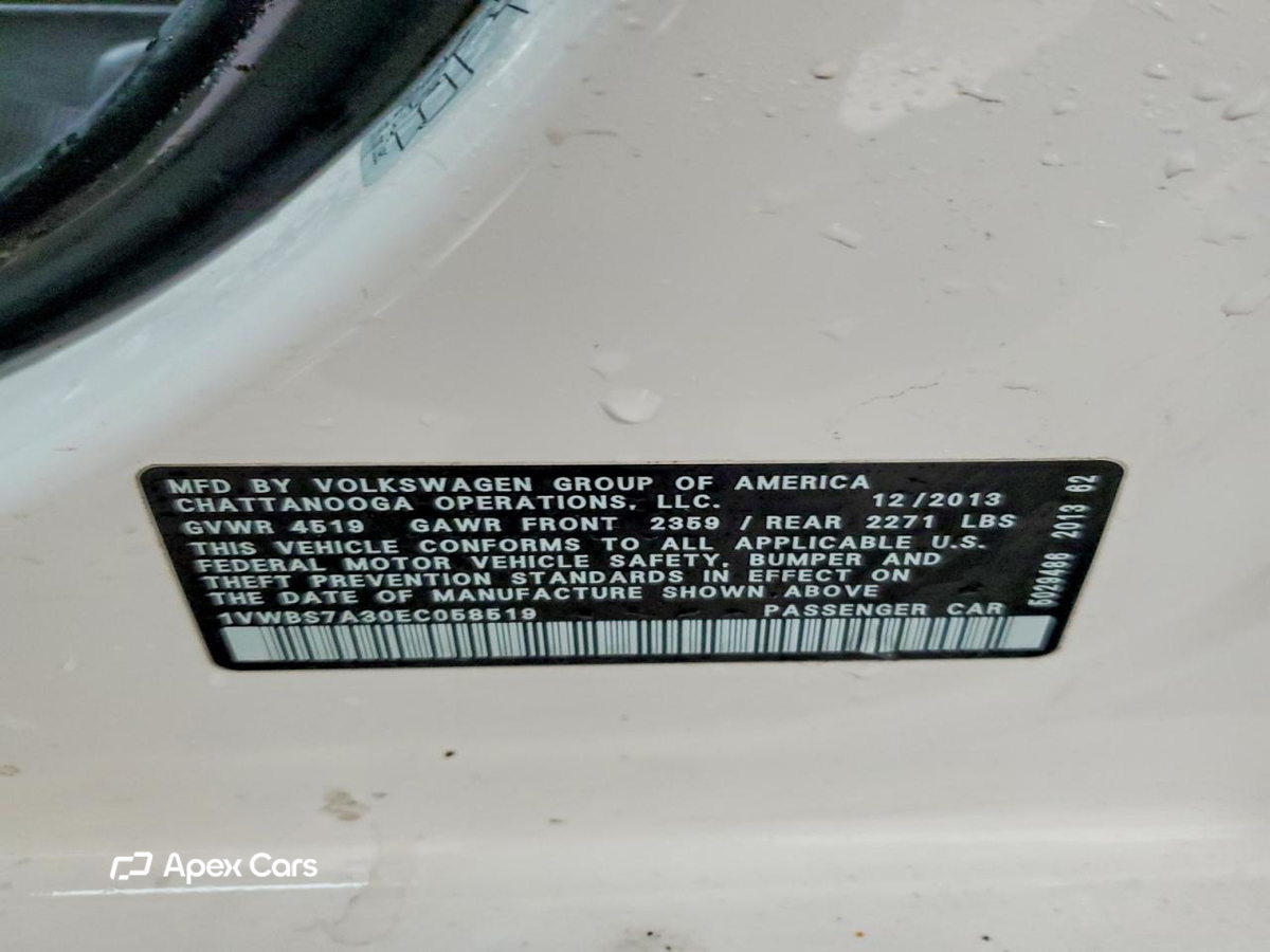 Volkswagen Passat 2014