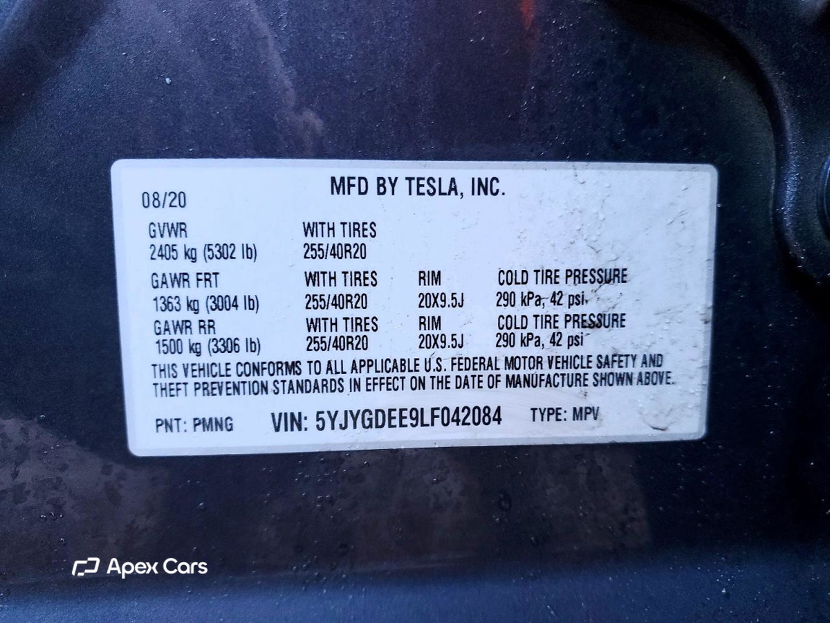 Tesla Model Y 2020