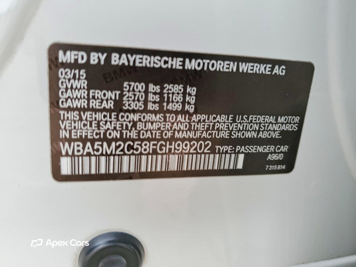BMW Series 5 2015