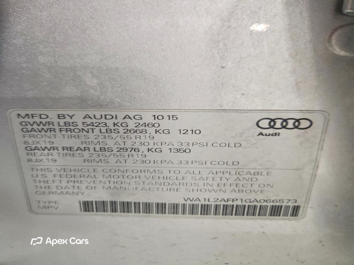 Audi Q5 2016