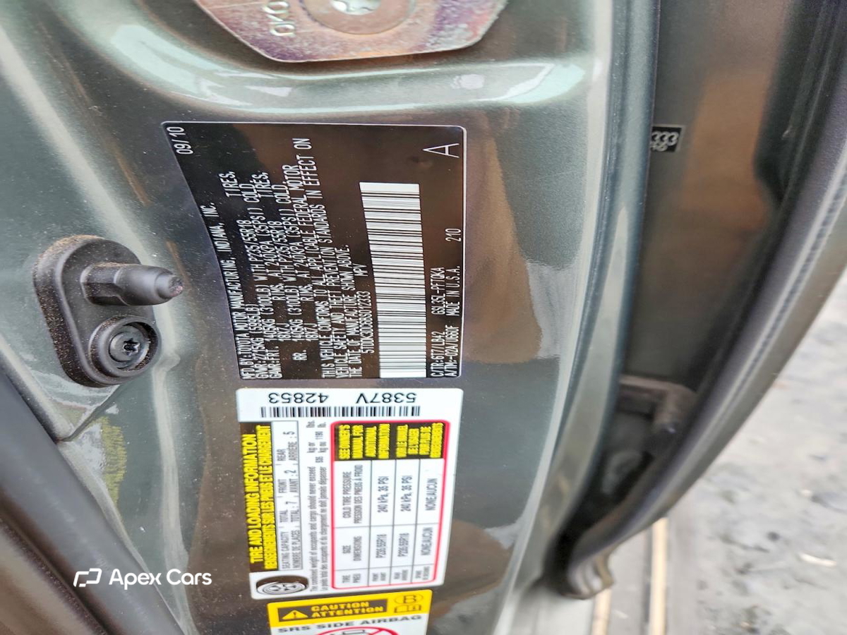 Toyota Sienna 2011