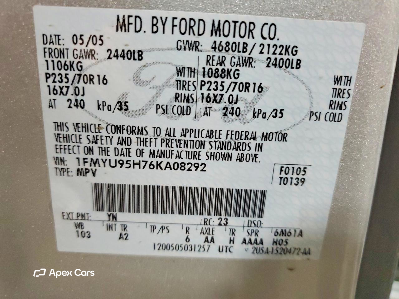 Ford Escape 2006