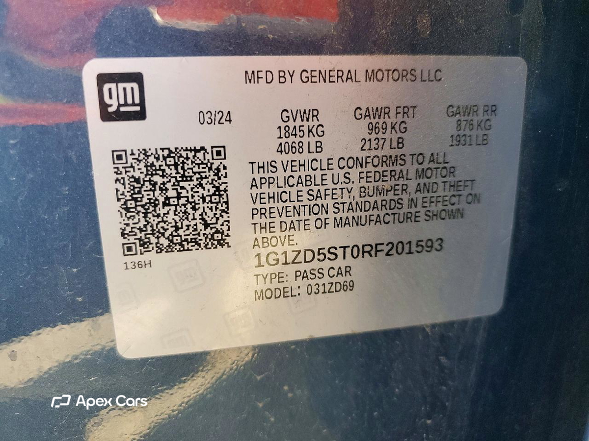 Chevrolet Malibu 2024