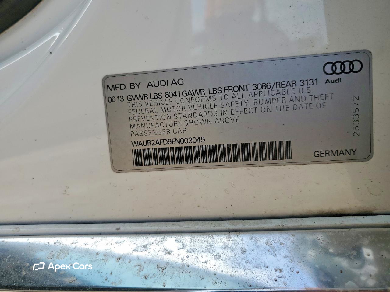 Audi A8 2014