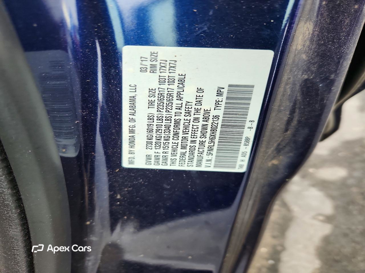 Honda Odyssey 2017