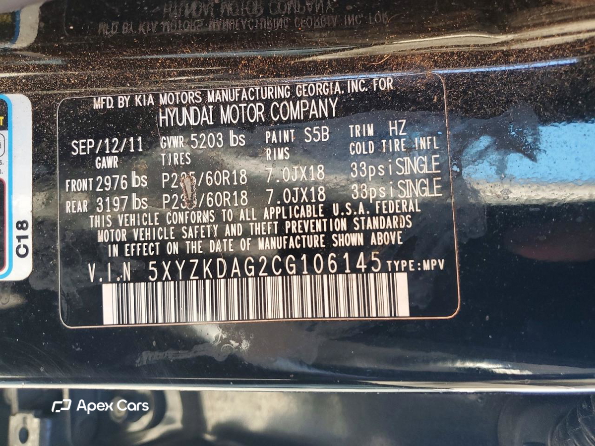 Hyundai Santa Fe 2012
