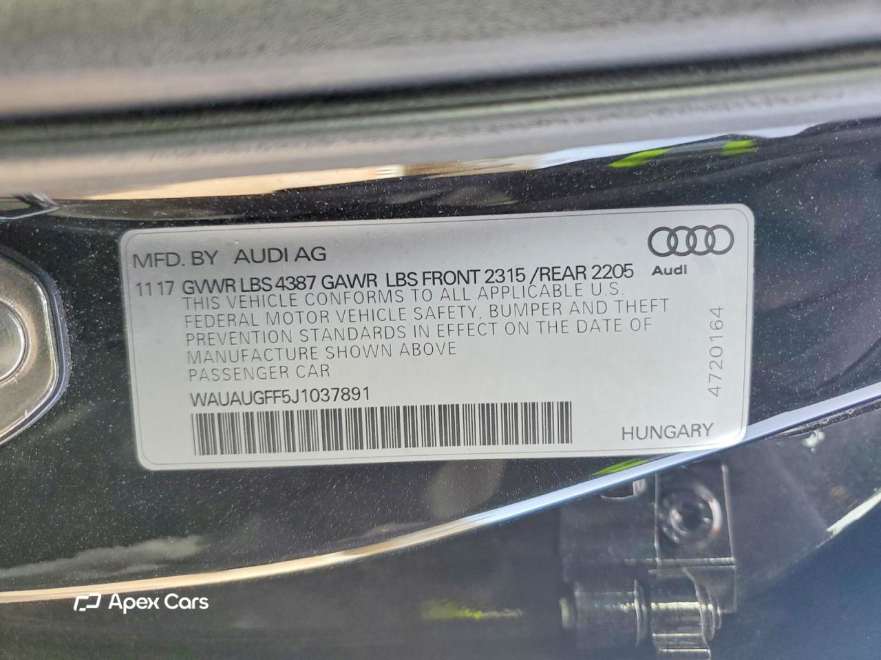 Audi A3 2018