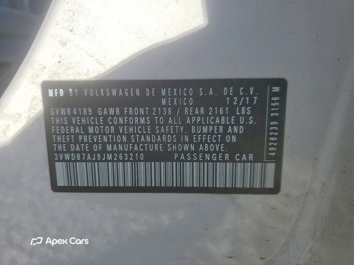 Volkswagen Jetta 2018