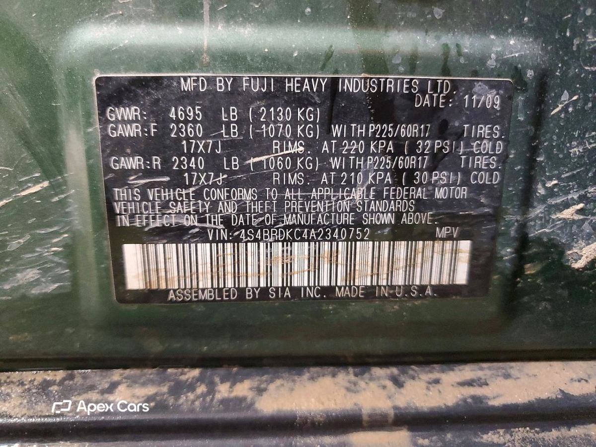 Subaru Legacy 2010