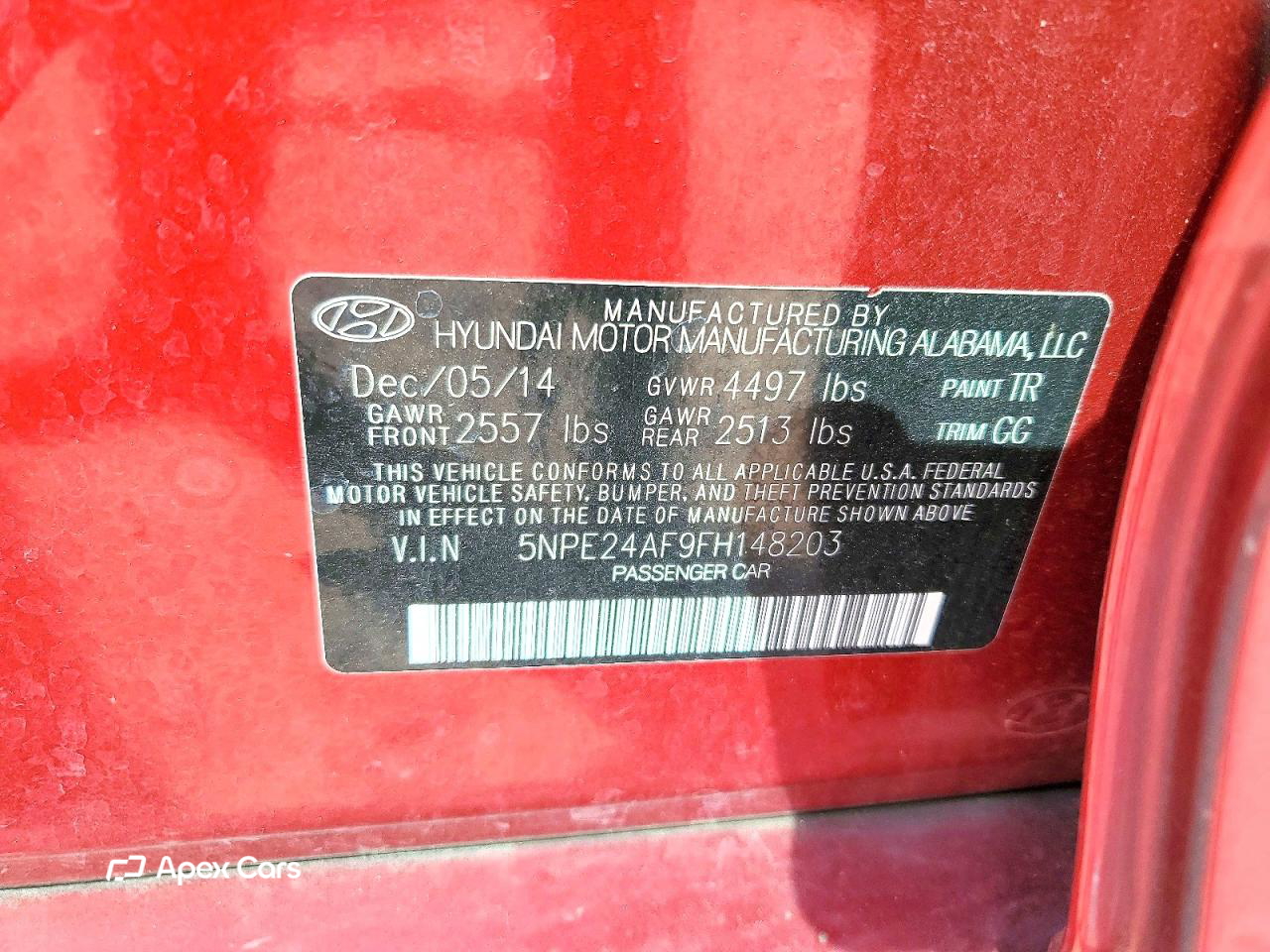 Hyundai Sonata 2015