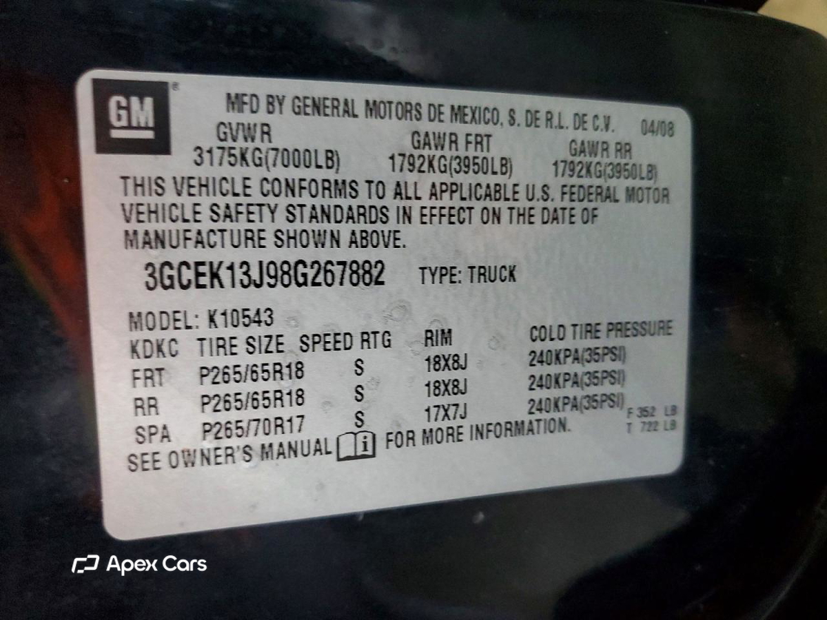 Chevrolet Silverado 2008