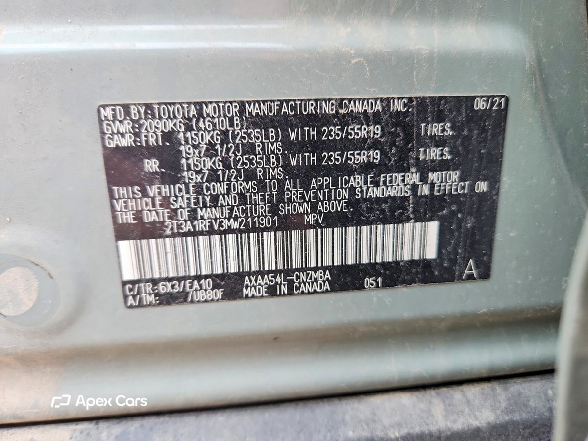 Toyota RAV 4 2021